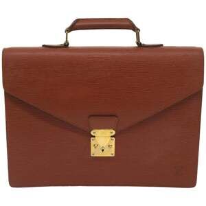 Louis Vuitton Epi Serviette Conseiller Briefcase Brown